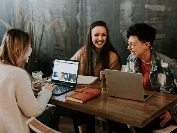  A team meeting or collaboration session, symbolizing consistent employee engagement and contributions.